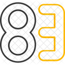 Eighty three  Icon
