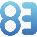 Eighty three  Icon