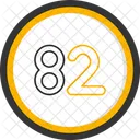 Eighty Two Count Counting Icon