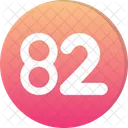 Eighty Two Count Counting Icon