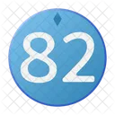 Eighty Two Coin Crystal Icon