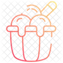 Eimer für Eis  Symbol