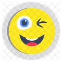 Ein Auge Emoji Emoticon Emotag Icon