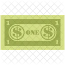 Ein-Dollar-Note  Symbol