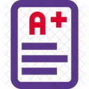 Ein Plus-Ergebnis  Symbol