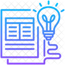 Einblicke Klug Idee Symbol