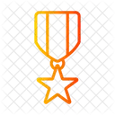 USA Medaille Erfolg Champion Symbol