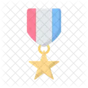 USA Medaille Erfolg Champion Symbol