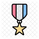 USA Medaille Erfolg Champion Symbol