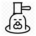 Maulwurf Hauen Spass Jahrmarkt Symbol