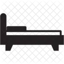 Einfaches Bett  Symbol