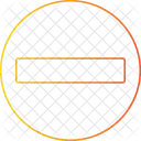 Kein Einfahrtsschild  Symbol