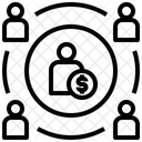 Einflussnetzwerk  Symbol
