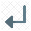 Eingabetaste Eingabe Weiter Symbol