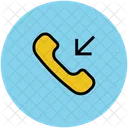 Eingehend Anruf Telefon Symbol