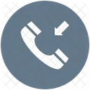 Eingehend Anruf Telefon Symbol