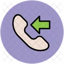 Eingehend Anruf Telefon Symbol