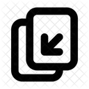 Hintergrund Raum Dokument Symbol