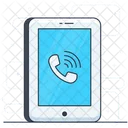 Eingehender Anruf Telefonanruf Smartphone Symbol