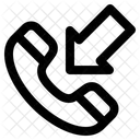 Eingehender Anruf  Symbol