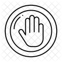 Eingeschränkt  Symbol