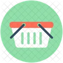 Einkaufen Korb Online Symbol