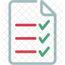 Einkaufen Liste Stapel Symbol