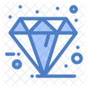 Schwarz Diamant Freitag Icon