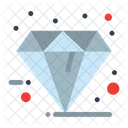 Schwarz Diamant Freitag Icon