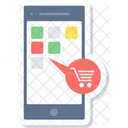 Shopping App Online Shopping Mobiles Einkaufen Icon