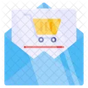 Einkaufs-E-Mail  Icon