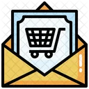 Einkaufen bestellen mail  Symbol