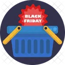 Black Friday Sale Schwarzer Freitag Verkaufsschild Symbol