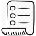 Einkaufsliste Aufgabenliste Checkliste Icon