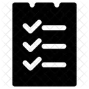 Einkaufsliste Symbol