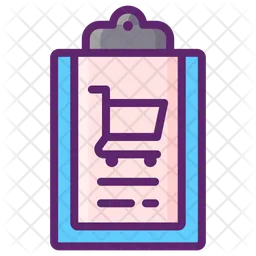 Einkaufsliste  Symbol