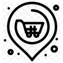 Einkaufsort  Icon