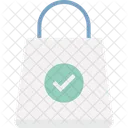 Kaufen Sichern Einkaufstasche Symbol