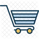 Karren Trolley Einkaufswagen Symbol