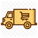 Lieferwagen Einkaufswagen LKW Icon