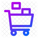 E Commerce Symbol Farbverlauf Symbol