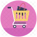 Hinzufugen Einkaufswagen Trolley Icon