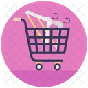 Hinzufugen Einkaufswagen Trolley Icon