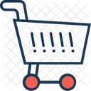 Einkaufen Einkaufswagen E Commerce Symbol