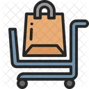 Einkaufswagen Trolley Supermarkt Symbol