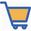 Einkaufswagen Einkaufswagen E Commerce Symbol