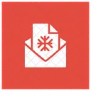 Einladung Weihnachten E Mail Symbol