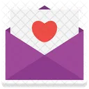 Einladungskarte Liebesbrief Mail Symbol