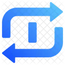 Einmal Wiederholen Media Player Multimedia Option Symbol