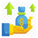 Einnahmen Geld Finanzen Symbol